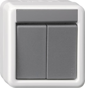 GIRA 516130 Taster-BA 2fach 1-Punkt KNX 