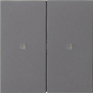 GIRA 510728 RF Bedienaufsatz 2fach KNX 