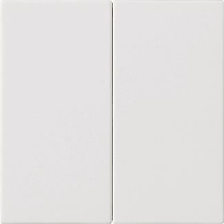 GIRA 537027 Wippe 2fach unbedruckt 