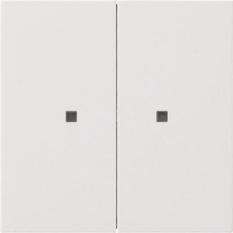 GIRA 5369112 Wippe 2fach unbedruckt KF 