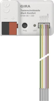 GIRA 519400 Tasterschnittst.4f Komfort 