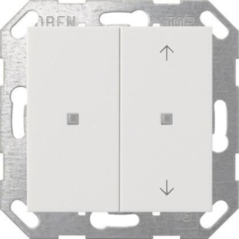 GIRA 517503 Taster Wippe 2fach unbedr./ 