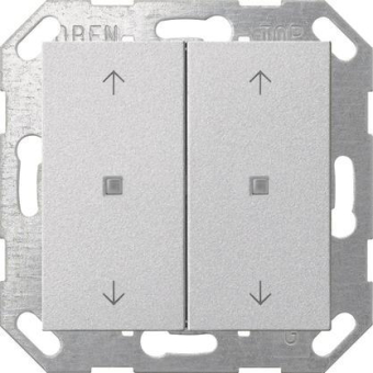 GIRA 517426 Taster Wippe 2fach Pfeile 