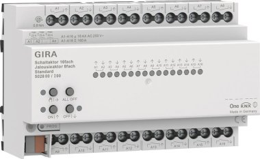 GIRA 502800 Schalt-/Jalousieaktor 16/8f 