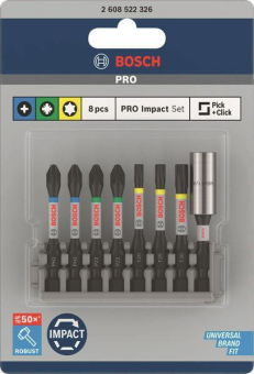 Bosch Schrauberbit-Set Impact 2608522326 