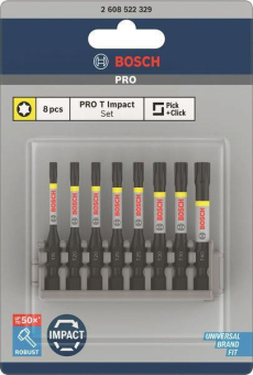 Bosch Schrauberbit-Set Impact 2608522329 