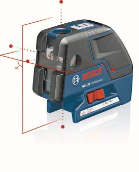 Bosch Punktlaser GCL 25, GCL 25 + BS 150 