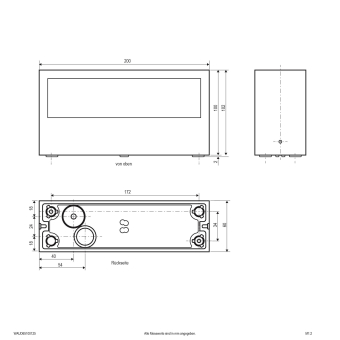 EVN LED Wandanbau IP65      WAUD65100125 