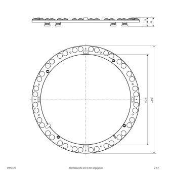 EVN LED-Ring -300-600mA 120°     URR2425 