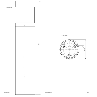 EVN LED-Pollerleuchte anthr. WLR90101502 