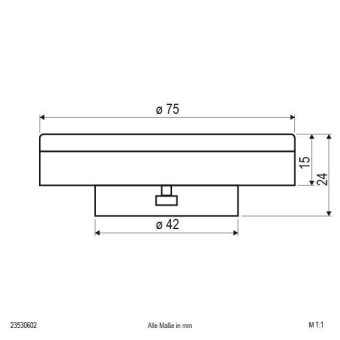 EVN Power.LED Leuchtmittel GX53 23530602 