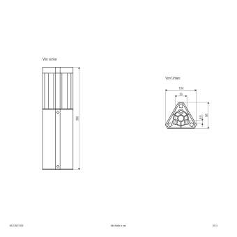 EVN Wegeleuchte TORRA 35cm   WLD35071502 