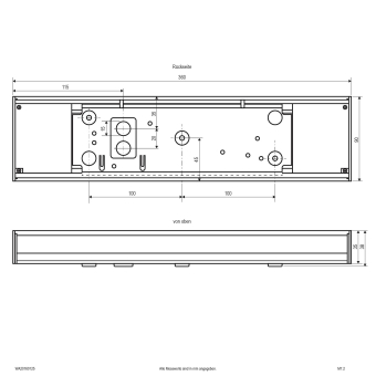 EVN LED Wandanbau -2-flmg.    WA20160125 