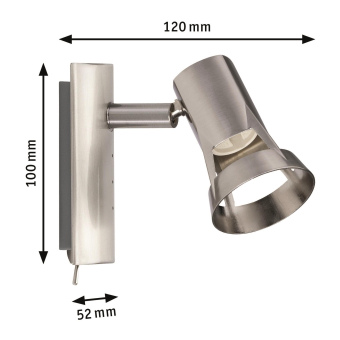 Paulmann Spotlight Teja max.1x10W  66698 