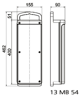 BALS BLOCKVERTEILER TRAGBAR        53681 