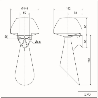 Werma Signalhupe WM Dauerton    57005266 