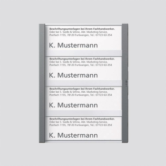 SIED Namensschild TM 612-4/BTM 650-04 DG 