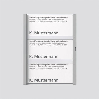 SIED Namensschild kpl.            029044 