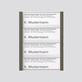 SIED Namensschild kpl.       TM 612-4 GM 