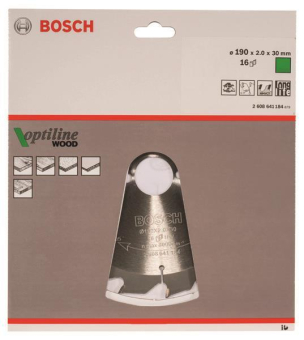 Bosch Kreissägeblatt Optiline 2608641184 