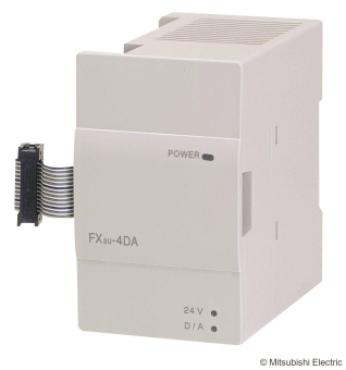 Mitsubishi SPS FX3U Analog      FX3U-4DA 