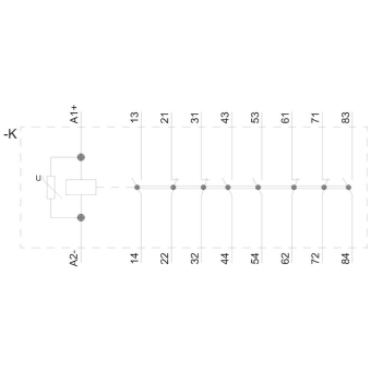 SIEM Hilfsschütz      3RH2344-1DB40-0KA0 