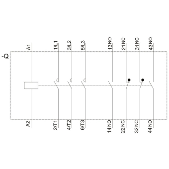 SIEM Schütz, AC 3:         3RT2037-1AP04 