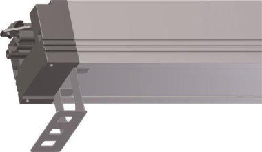 Bachmann Haltewinkel Edelstahl   940.096 