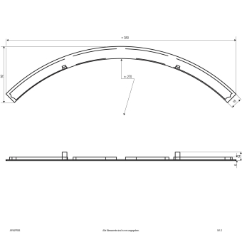 EVN Gehäusering für             AP54FR55 