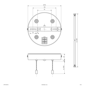 EVN Seilabhängung für         AP01SAH150 