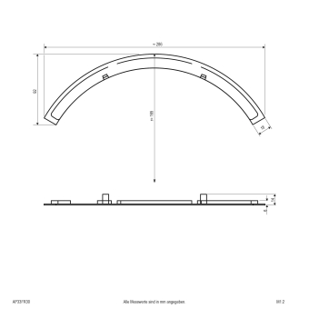 EVN Gehäusering für             AP33FR30 