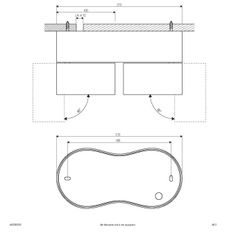 EVN LED Anbaustrahler weiss   AS20260102 