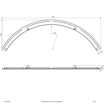 EVN Gehäusering für             AP44FR04 