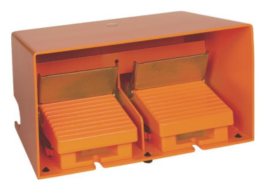 Schneider Fußschalter doppelt  XPER5110D 