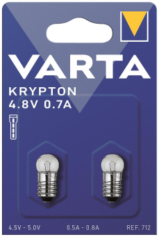 VARTA Kryptonlampe 4,8V 0,7A         712 