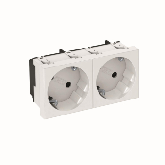 OBO STD-D3S RW2 Steckdose 33° 2-fach 