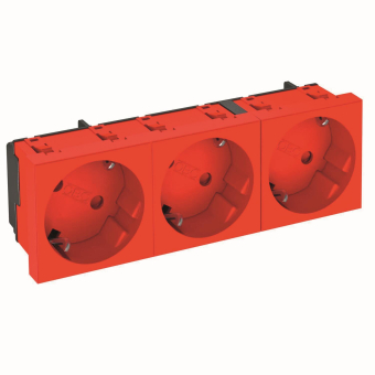 OBO STD-D3S SRO3 Steckdose 33° 3-fach 