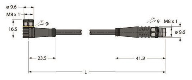 Turck Aktuator-u.      PKW3M-1-PSG3M/TXL 