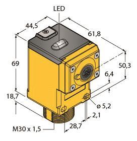 Turck Opto Sensor Basisgerät DX80N2Q45RD 