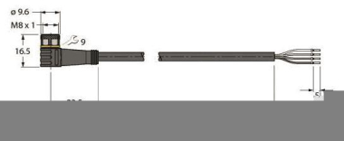 Turck Aktuator-u.       PKW4M-P7X2-2/TXL 