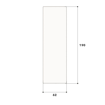 GGK FB-Endplatte 60x200mm FB/EST60X200GR 