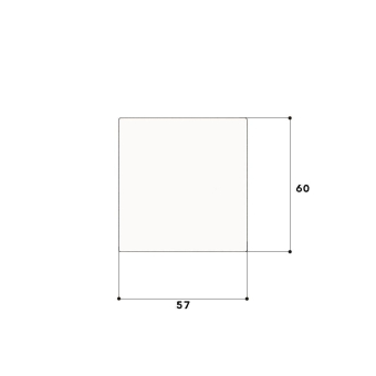 GGK Endplatte für LFG 60x60         1192 