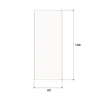 GGK 1189 Endstück ES     FB-ES60x150grau 