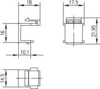 TG Blindstopfen, schwarz für H00030A0008 
