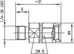 TEGA Adapter SMA -R-SMA 50   J01155R0095 