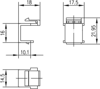 TG Blindstopfen, schwarz für H00030A0008 