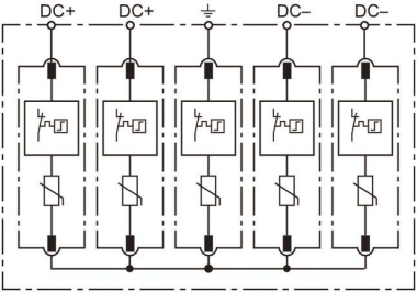 Dehn PV Überspannungsbox 1String  900921 