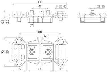 DEHN Trennstelle St/Tzn           453100 