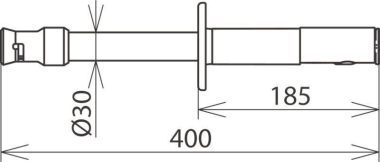 Dehn 745414 EGSQSTK400     EG SQ STK 400 