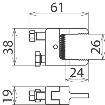 Dehn 745509 KKS M8 0 24 KKS M8 0 24 SK10 